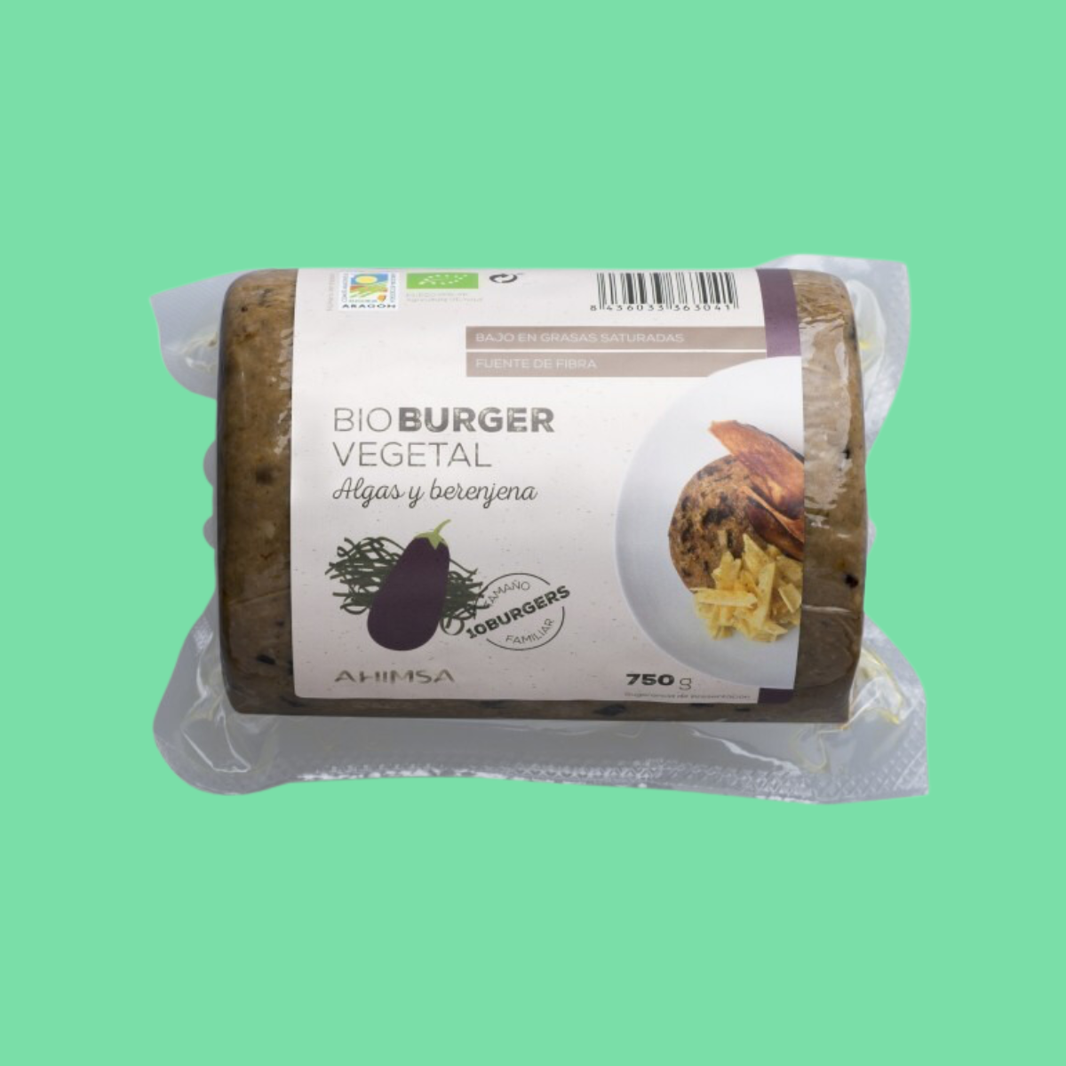 ESTO NO SON BURGERS BERENJENA Y ALGAS ECO