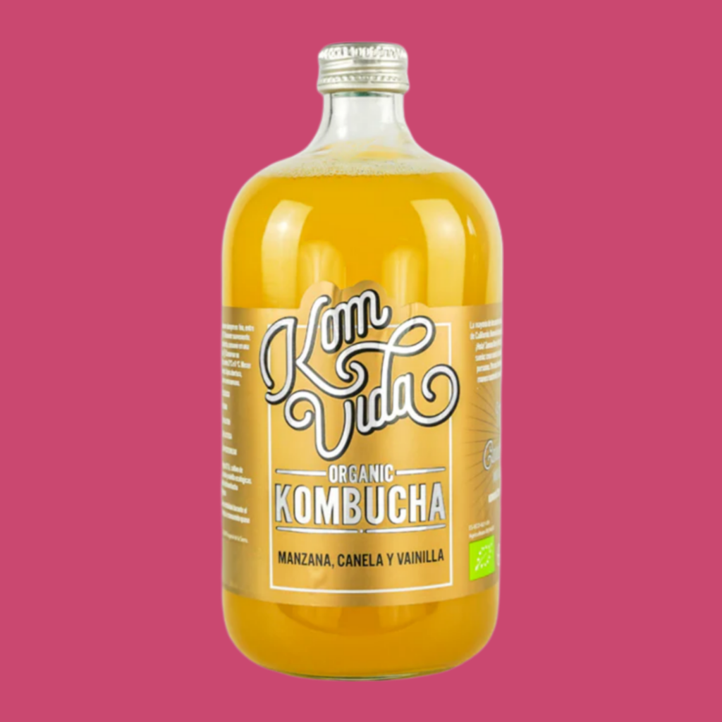 KOMBUCHA MANZANA, CANELA, VAINILLA ECO