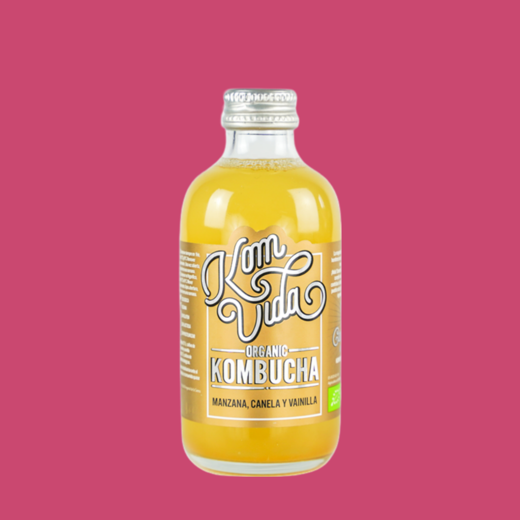 KOMBUCHA MANZANA, CANELA, VAINILLA ECO