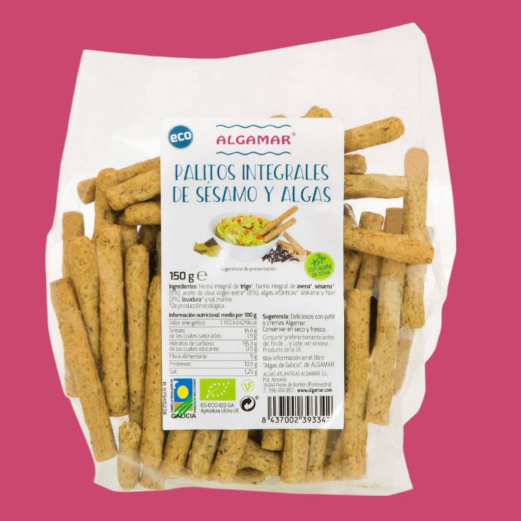 PALITOS INTEGRALES DE SÉSAMO Y ALGAS ECO