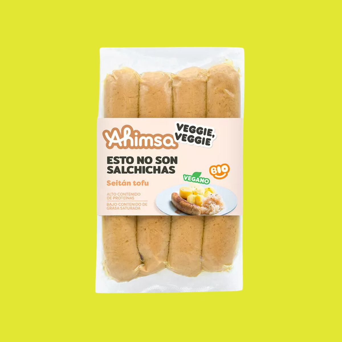 ESTO NO SON SALCHICHAS SEITAN Y TOFU ECO