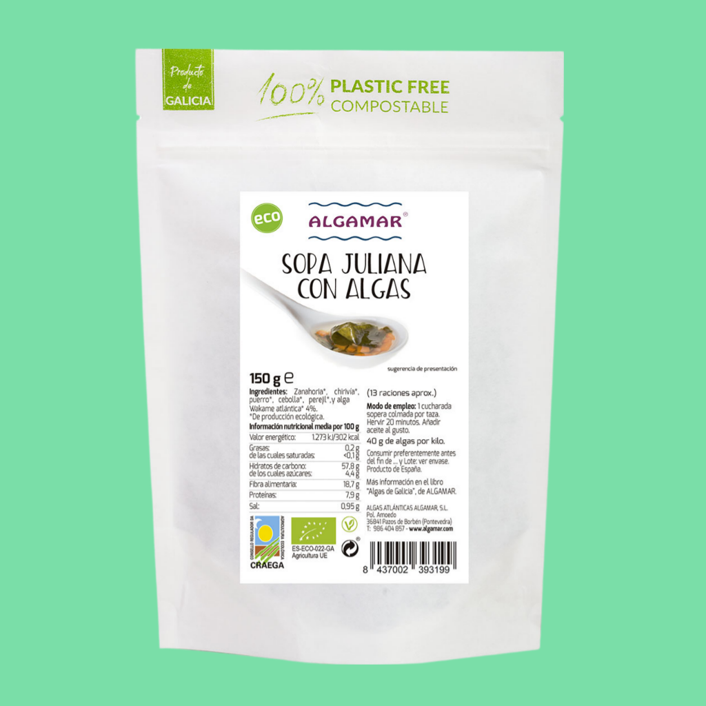 SOPA JULIANA CON ALGAS ECO