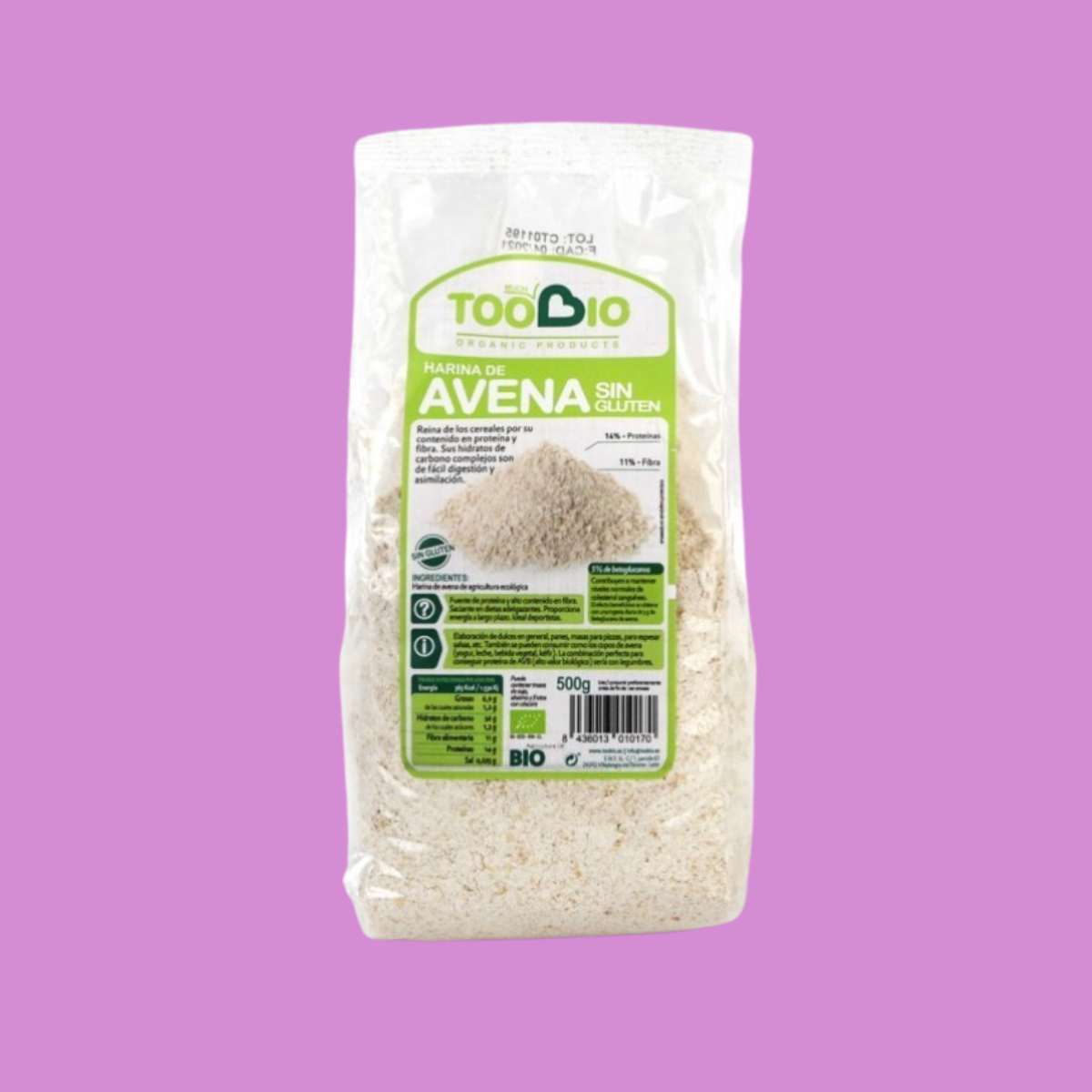 HARINA AVENA BLANCA ECO