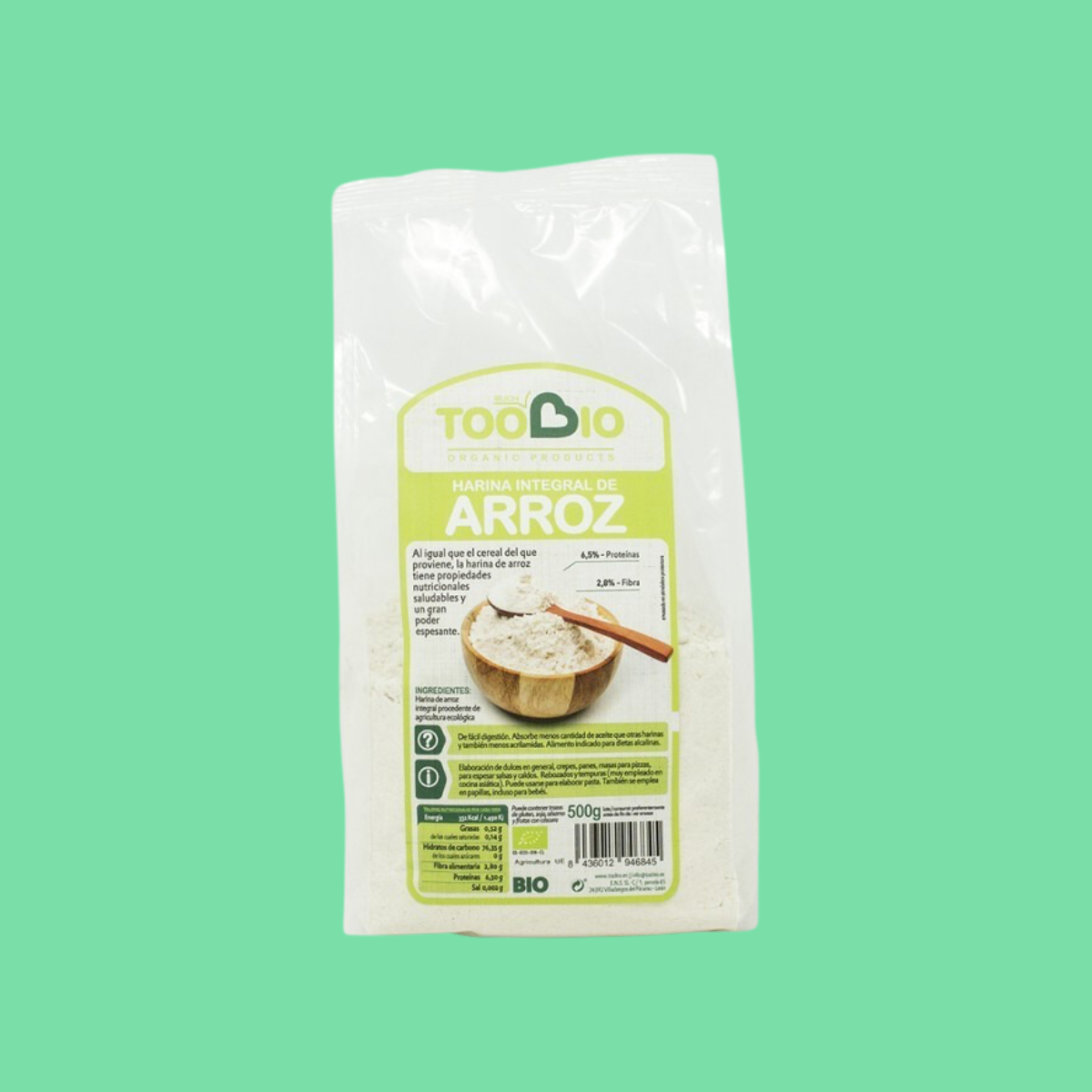 HARINA INTEGRAL DE ARROZ ECO