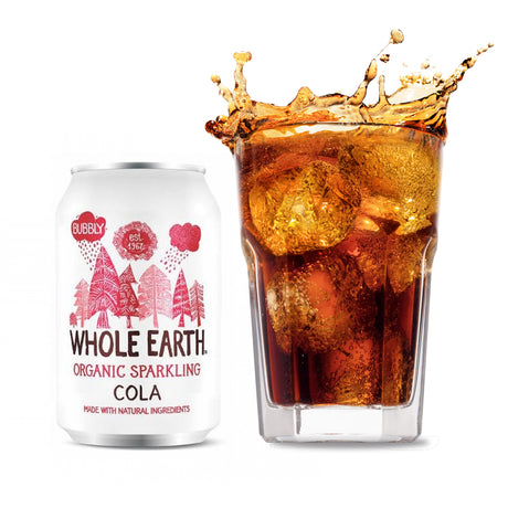 REFRESCO COLA SIN AZUCAR WHOLE EARTH, LATA 33 CL