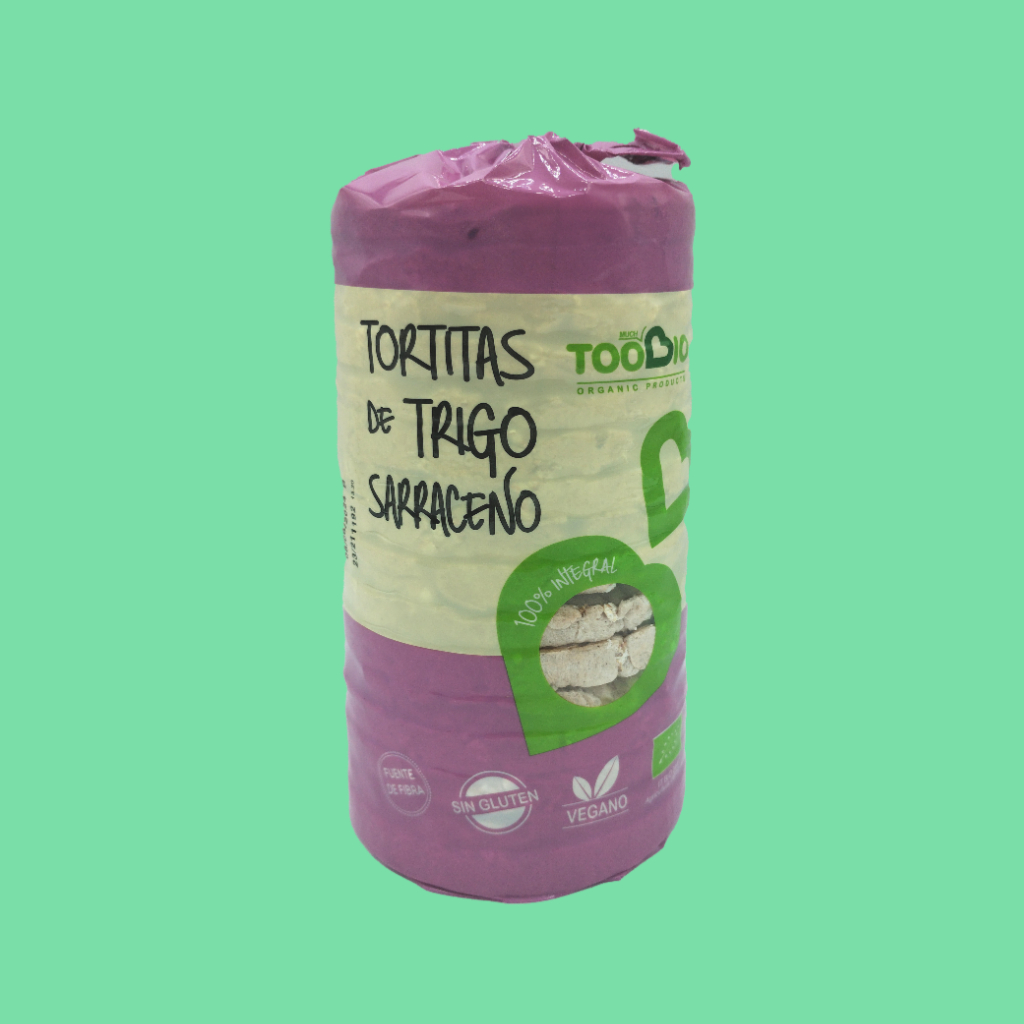 TORTITAS DE TRIGO SARRACENO ECO TOOBIO 100 G