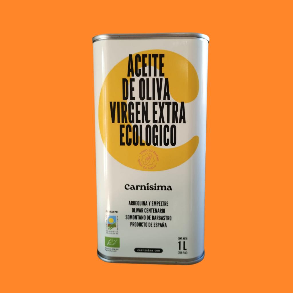 ACEITE OLIVA VIRGEN EXTRA ECO CARNISIMA 1 L