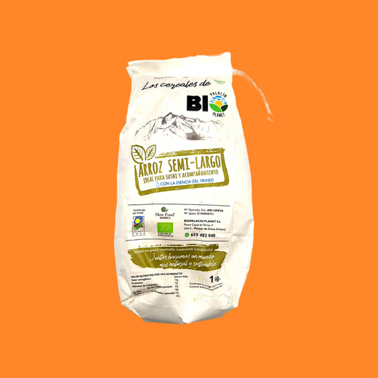 ARROZ SEMILARGO BIOPALACÍN ECOLÓGICO 1 kg