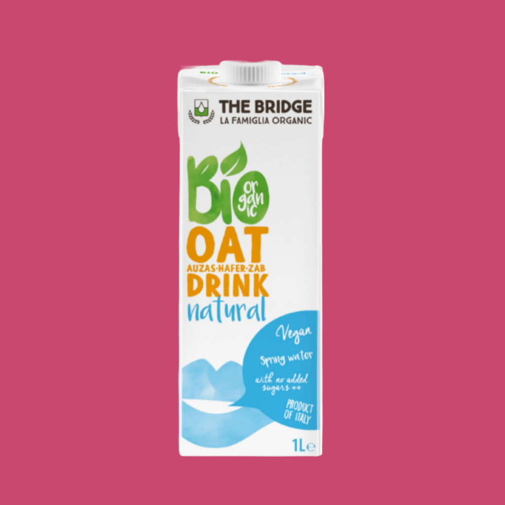 BEBIDA DE AVENA NATURAL ECO THE BRIDGE 1 L