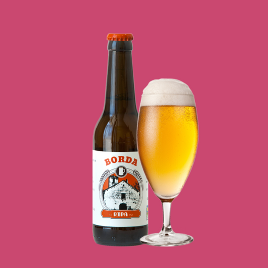 RIPA BORDA, CERVEZA IPA ECO 33 CL