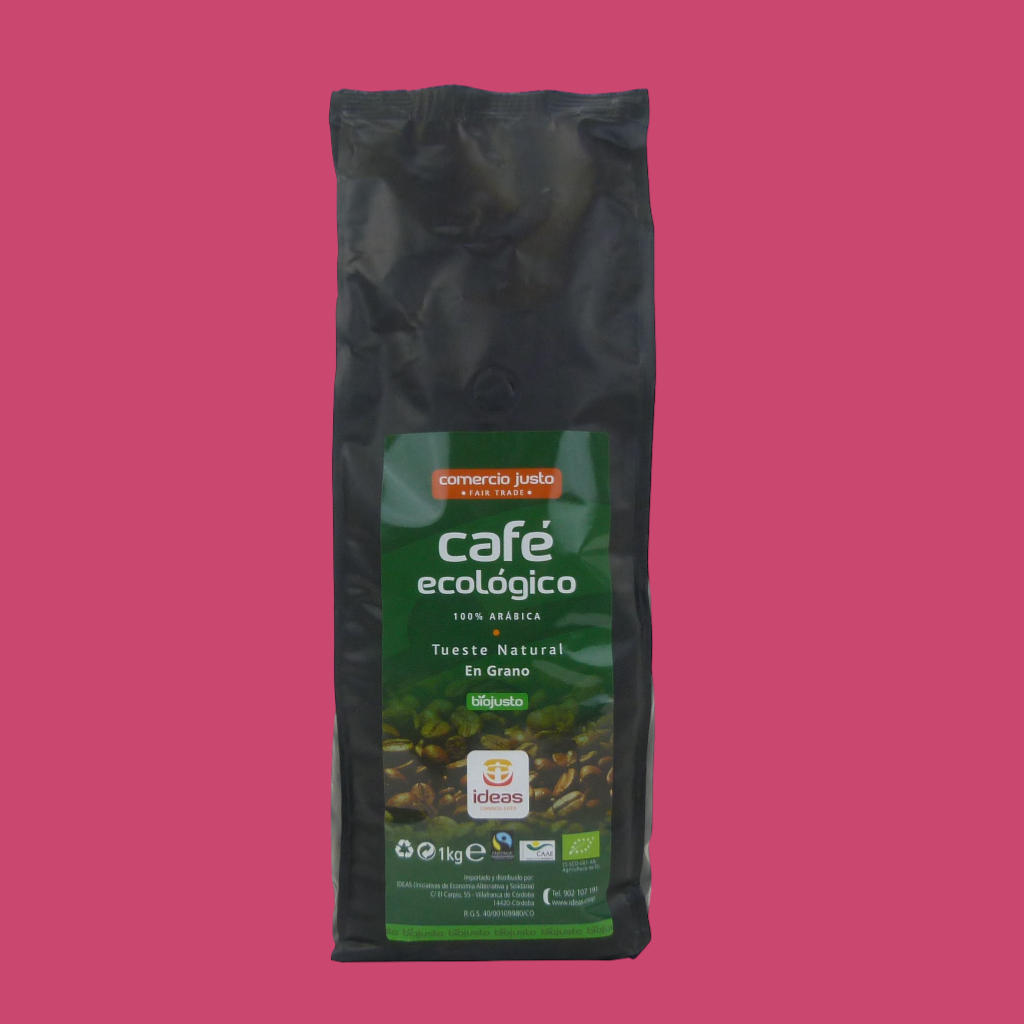 CAFÉ 100% ARABICA EN GRANO ECO