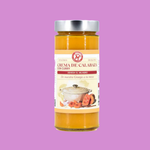 CREMA DE CALABAZA CON CURRY ECO