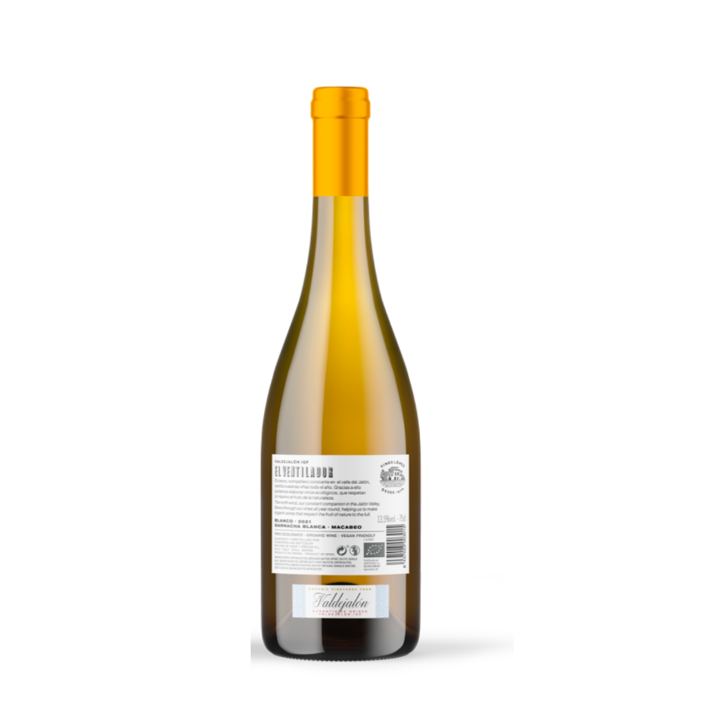 EL VENTILADOR BLANCO, VINOS LOPEZ JOVEN ECOLÓGICO I.G.P VALDEJALÓN 75 cl