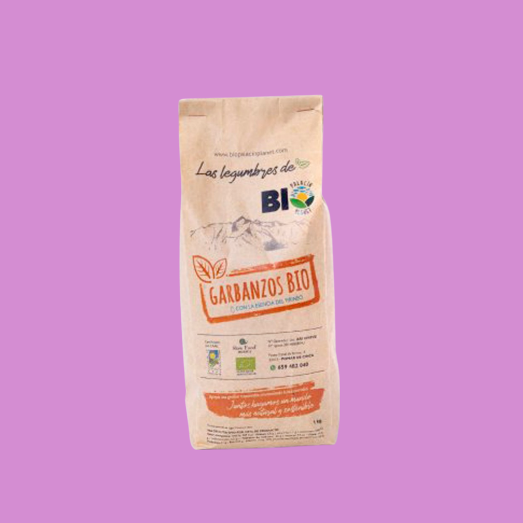 GARBANZOS BIOPALACÍN ECOLÓGICO 1 kg