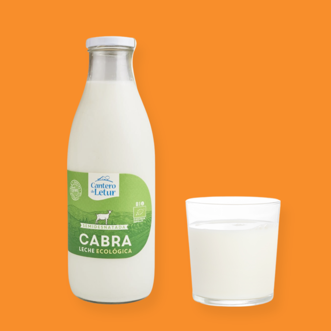 LECHE DE CABRA PASTEURIZADA ENTERA ECO