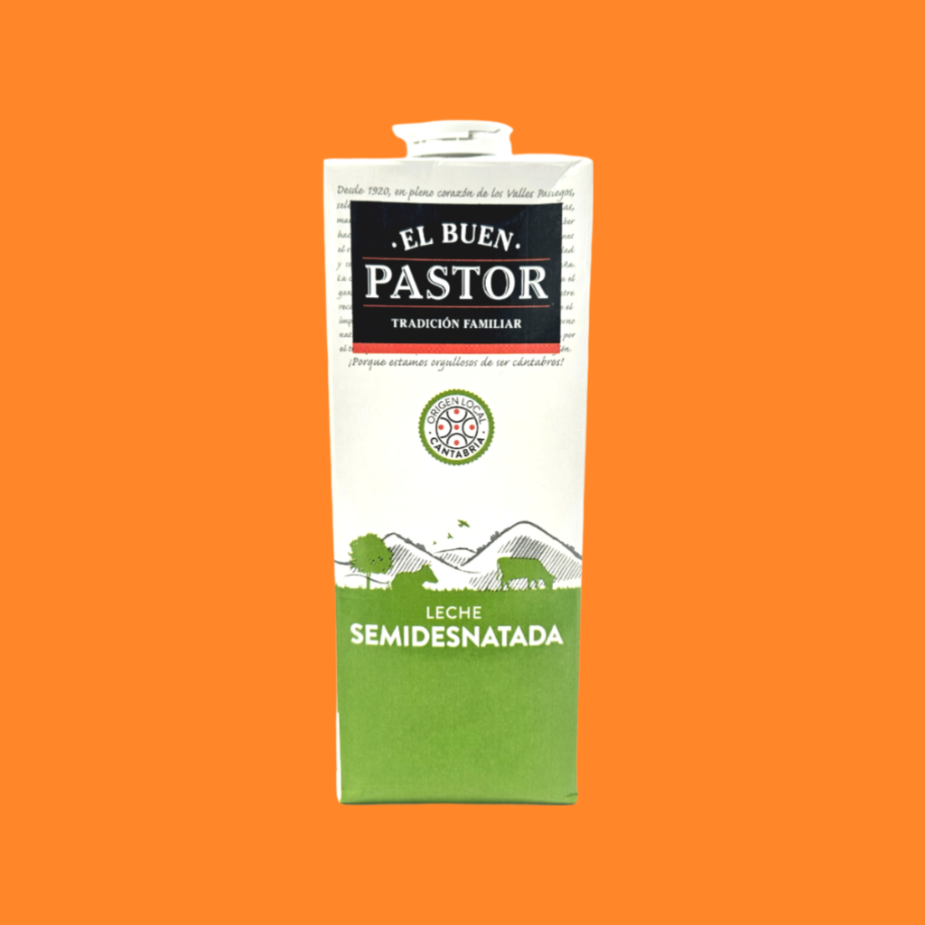 LECHE SEMIDESNATADA ECO EL BUEN PASTOR 1 L