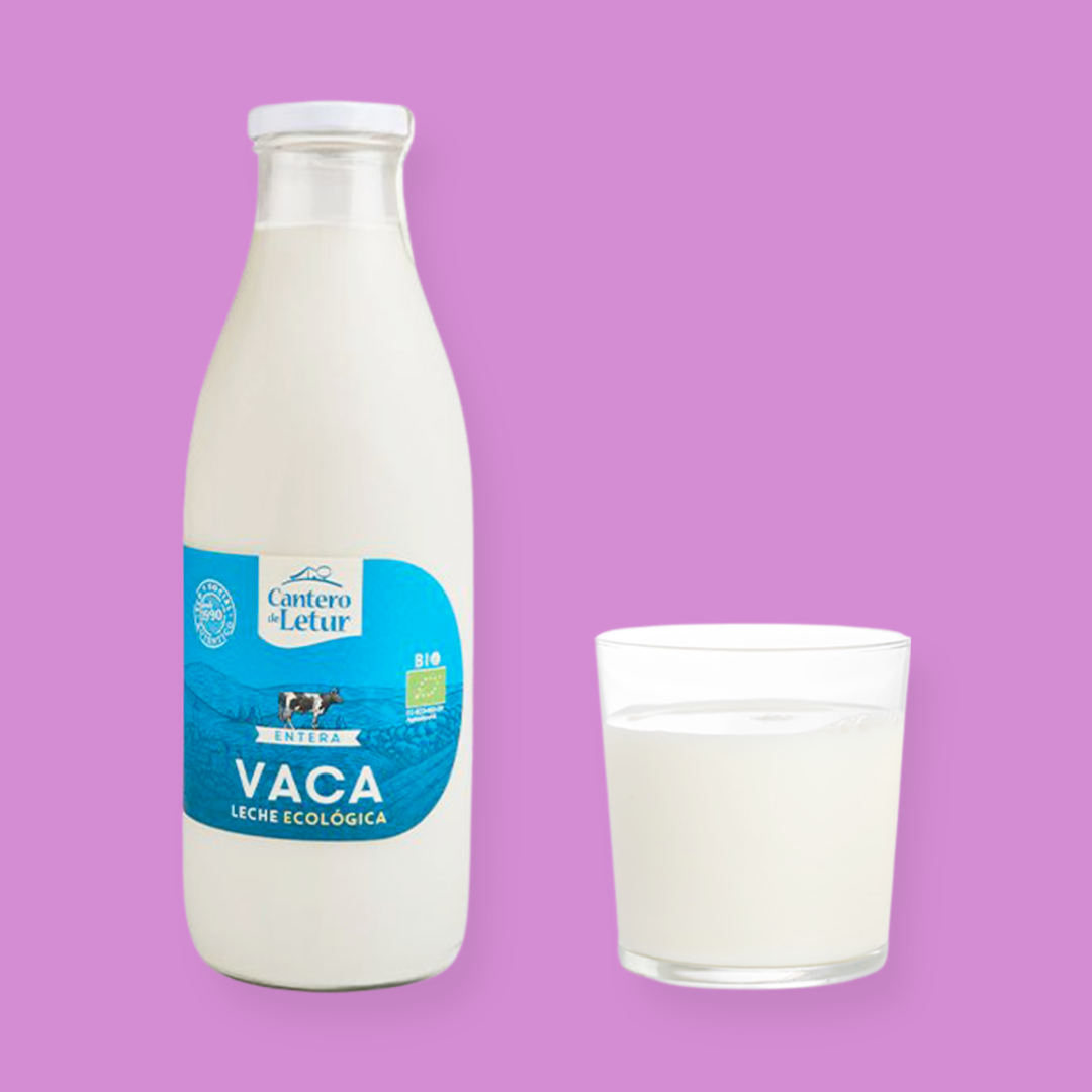 LECHE DE VACA PASTEURIZADA ENTERA ECO