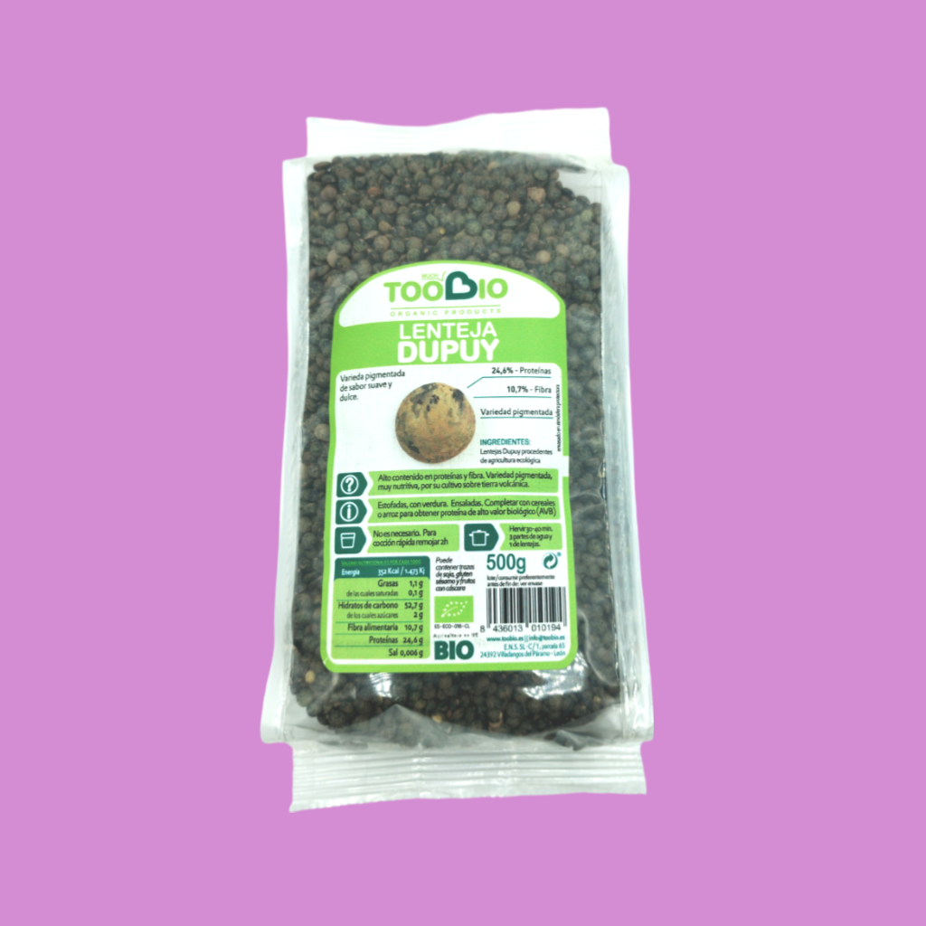 LENTEJA DUPUY ECO TOOBIO 500 G