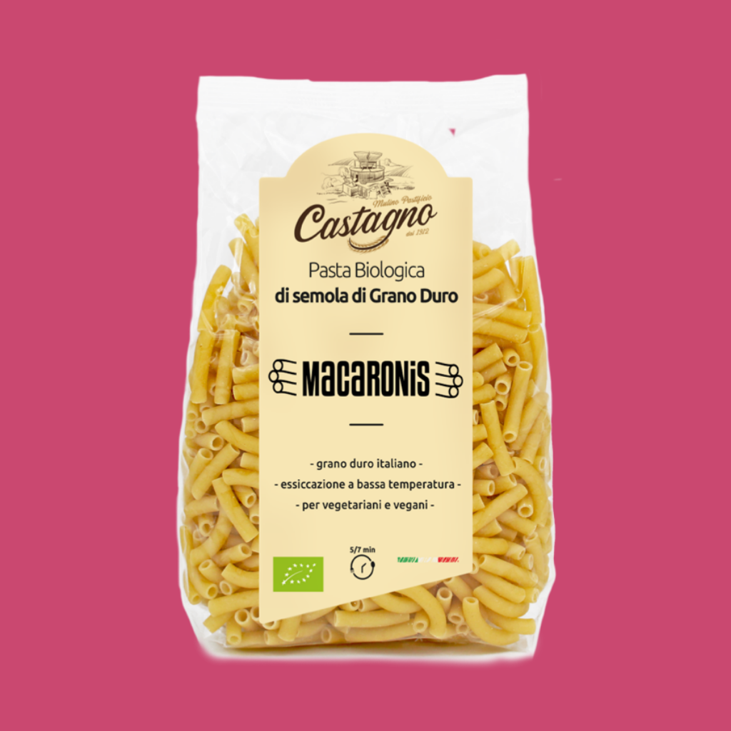 MACARRONES PASTA TRIGO DURO ECO