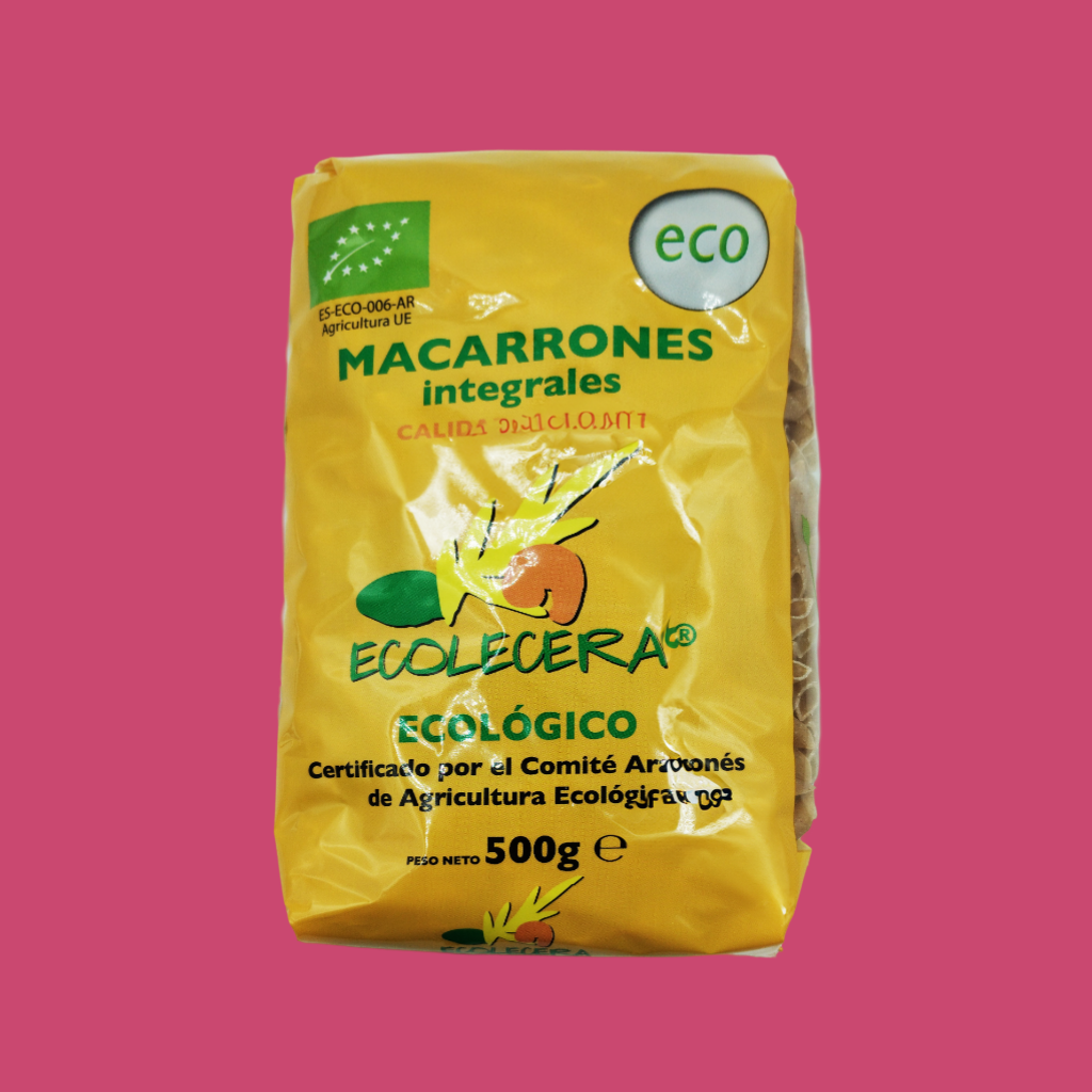 MACARRONES INTEGRALES ECO