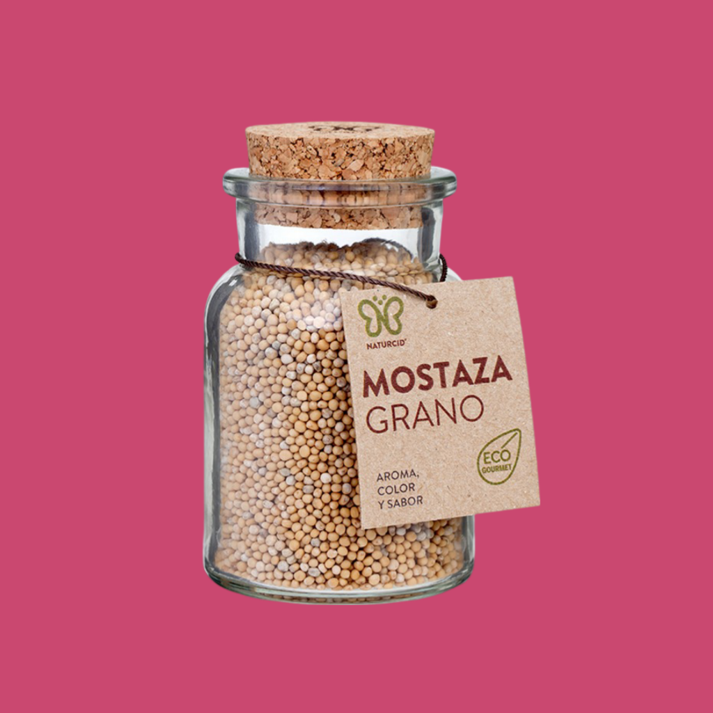 MOSTAZA GRANO ECO