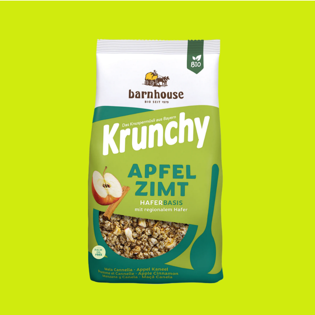 MUESLI KRUNCHY MANZANA Y CANELA ECO