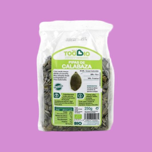 PIPAS DE CALABAZA ECO TOOBIO 250 G