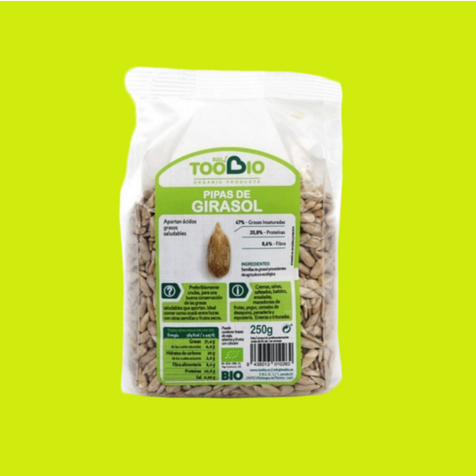 PIPAS DE GIRASOL ECO TOO BIO 250 G