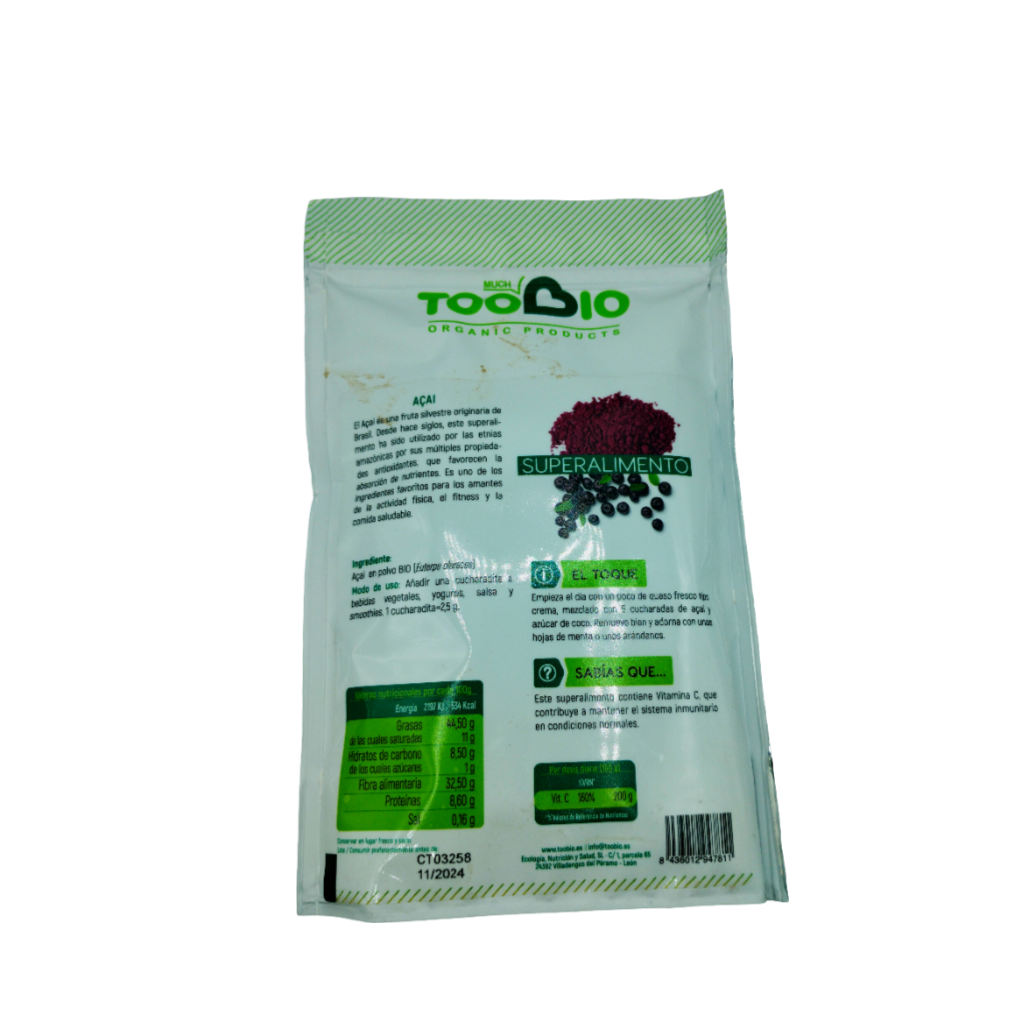 AÇAI ECO EN POLVO TOOBIO 70 G