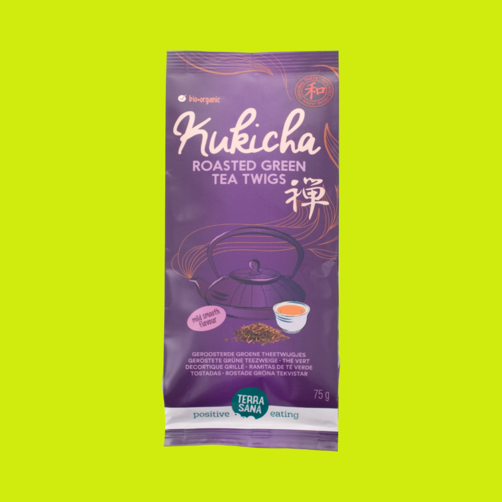 TÉ KUKICHA ECO RAMITAS DE TÉ VERDE TOSTADAS