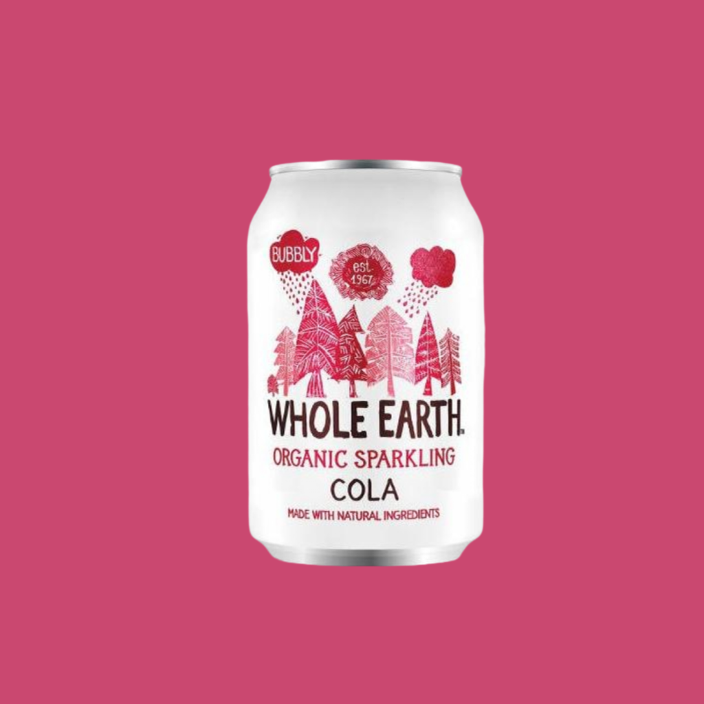 REFRESCO COLA SIN AZUCAR WHOLE EARTH, LATA 33 CL