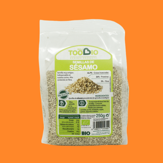 SEMILLAS DE SÉSAMO ECO TOOBIO 250 G